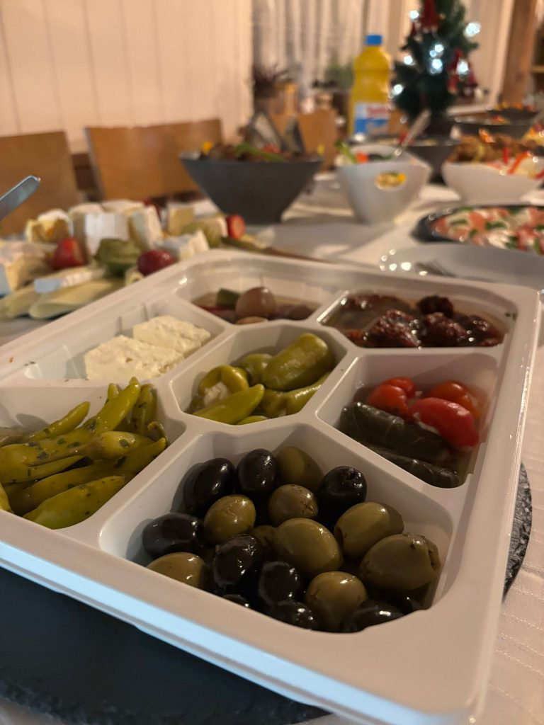 Buffet zur Silvesterfeier